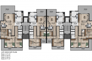 Çatı Arası Planı
